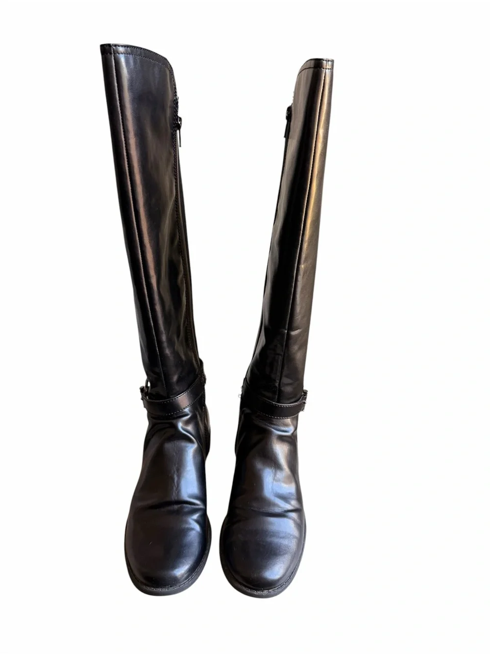 Anne Klein 7.5 US / 5.5 UK Classic Black Knee-High Women's Riding Boots Carlene